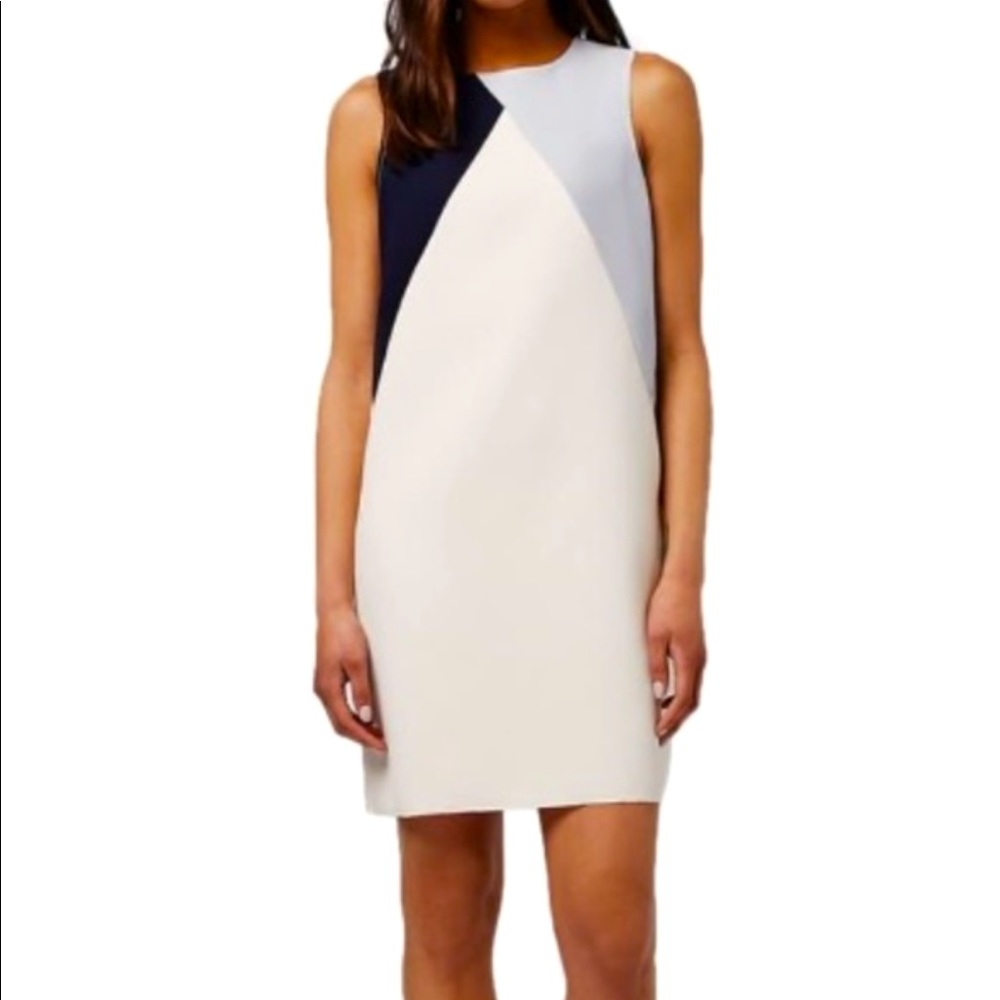 Top Shop Color Block Dress Size 10